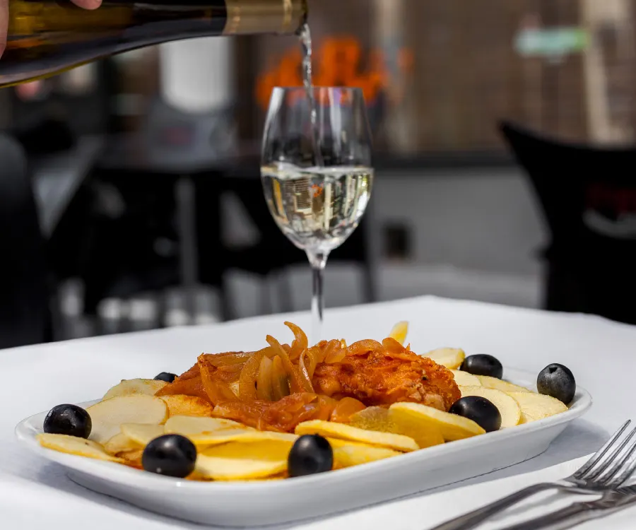 Блюдо из bacalhau