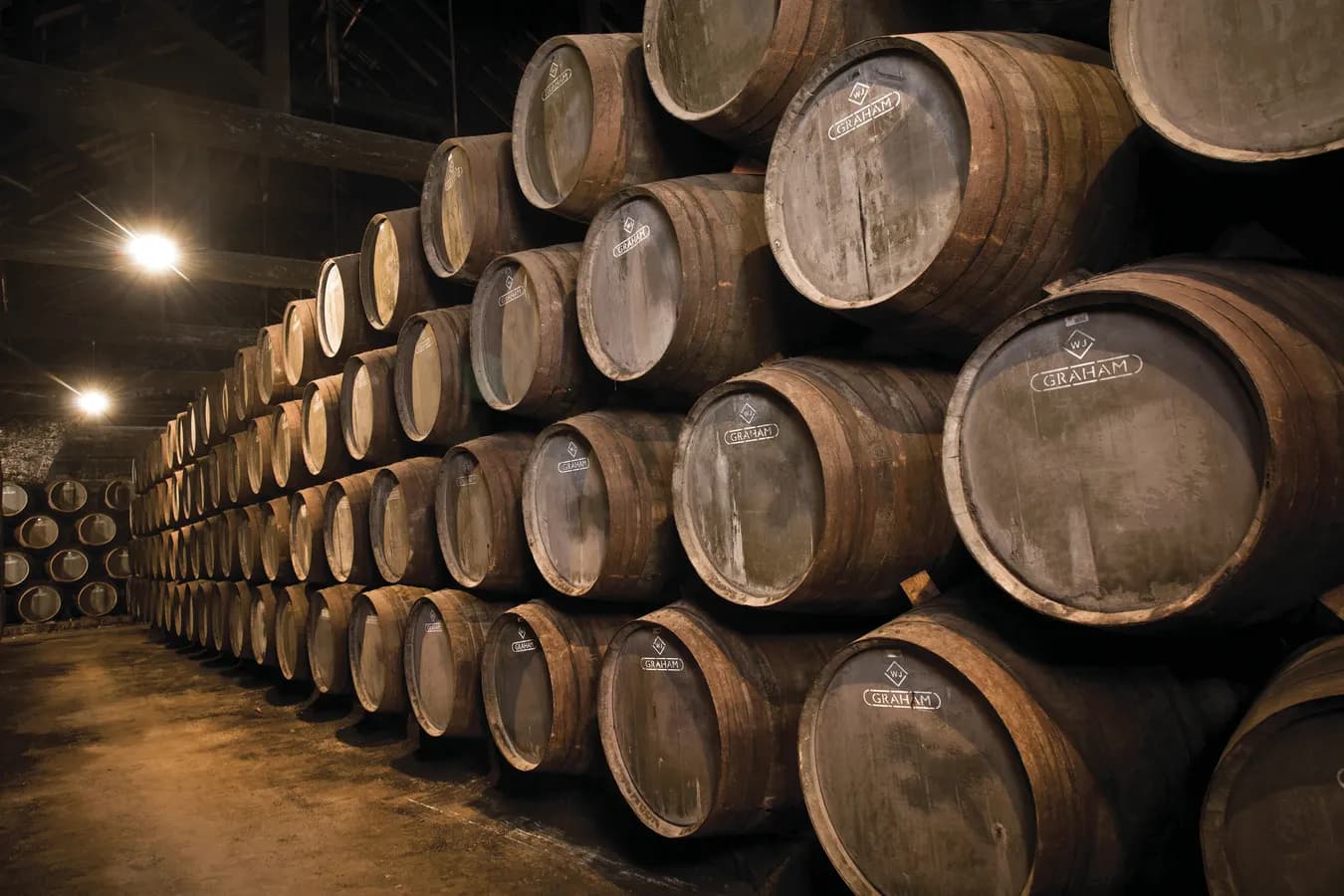 Бочки в aging lodge Graham’s